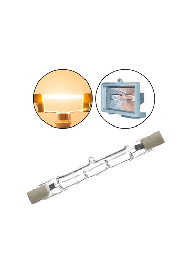 Homyl Halojen Lineer Ampul Kısılabilir 22-240v Peyzaj Sokak 200w