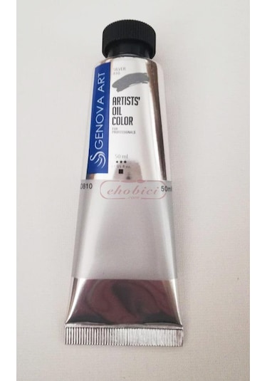 Cenova Art Profesyonel Yağlı Boya 810 Silver 50 ML