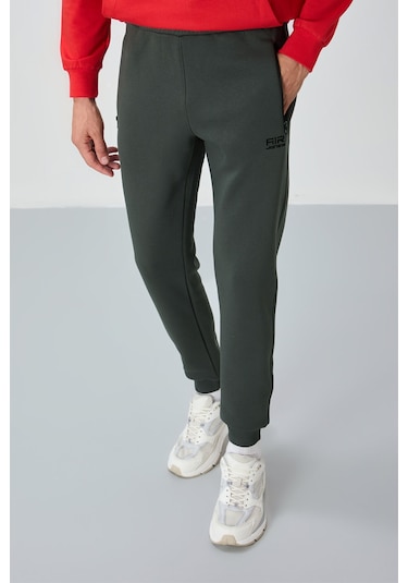 Tommy Life Cesar Haki Cepli Şardonlu Erkek Eşofman Alt - 84929 Haki