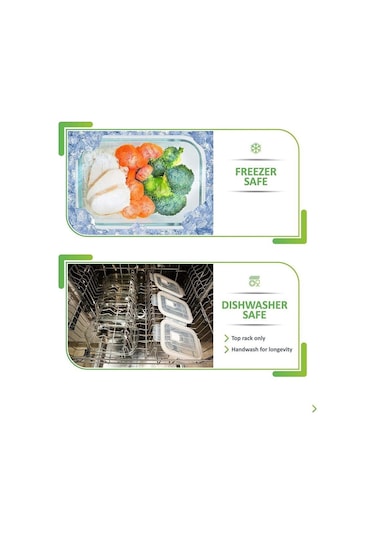 Glasslock Dikdörtgen Cam Saklama Kabı 715ml D-mcrb071