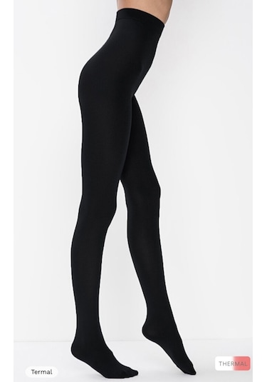Penti Termal Kadın İçi Polar Kışlık Esnek Külotlu Çorap 001