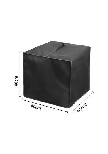 Dolıty Kahve Makinesi Toz Kapağı, Tezgah Üstü Cihazlar Için Siyah