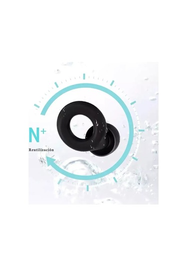 Wezone Yeniden Kullanılabilir Yumuşak Silikon Kulaklık, 25-28 Db Gürültü Azaltıcı, 4 Farklı Boyut Xs-s-m-l , 2 Adet Taşıma Kutusu İle 2 Çift Paket