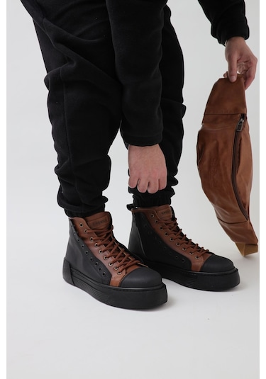 Ch167 Gst Blazer Erkek Bot Sıyah/taba 001