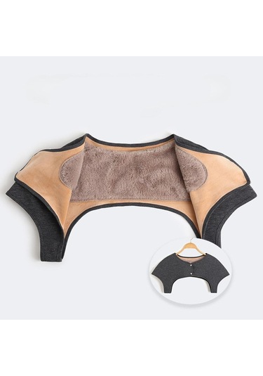 Suntek Giyilebilir Omuz Sargısı Şal Koruyucusu Yaşlı M Koyu Gri