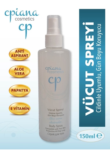 Cpiana Vücut Sprey Erkek Ter Önleyici 150ml