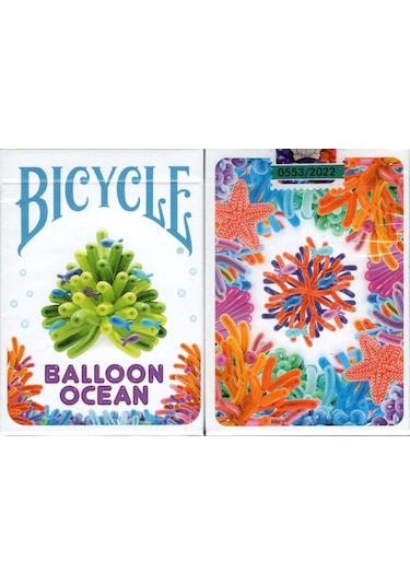 Bicycle Balloon Ocean Oyun Kağıdı Kartı İskambil Kartları Destesi