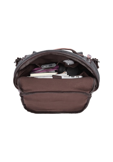 C-active Erkek Kanvas Sırt Çantası Siyah