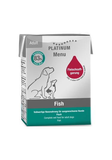 Platinum Balıklı Köpek Yaş Maması 185 G