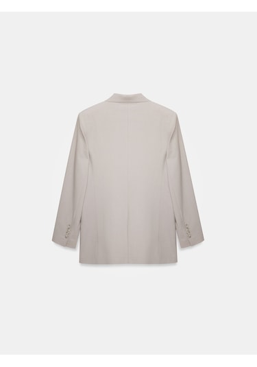 Dilvin 60799 Blazer Ceket-vizon