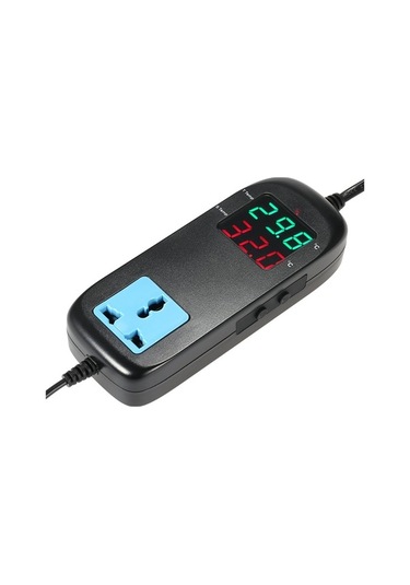 Ulzyvf Termokupl Lu Elektronik Termostat Led Dijital Ekran Üreme Sıcaklık Kontrol Cihazı Soketli Ac 90v-250v, Optimal Sıcaklık Yönetimi