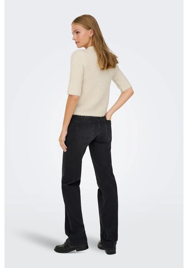 Only Kadın Onlcılle Kısa Kollu Yünlü Örme Hırka 15350782 Krem Krem