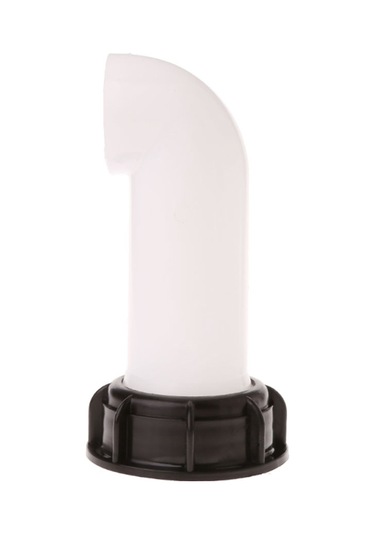 2 Adet Ibc Tote Tankı Tahliye Kapağı Uzatma Borulu Hortum Memesi Musluk Kapağı Vana Dişi Konu