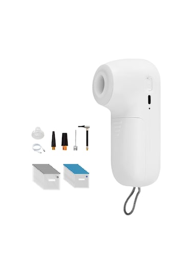 Yaozixa El Zk001 El Tipi Vakum Ve Hava Pompa - Yiyecek Muhafaza & Balon, Top Şişirme - 5 Büyük +5 Küçük Poşetli Kablosuz, 3000mah