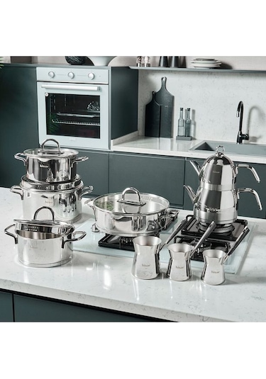 Hisar 14 Parça Mini Çeyiz Seti Inox