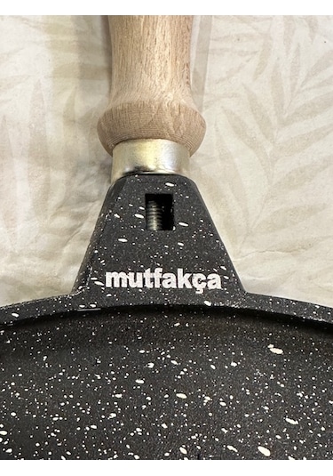 Mutfakça Çiftaraflı Döküm 36 Cm Et Balık Gözleme Tavası