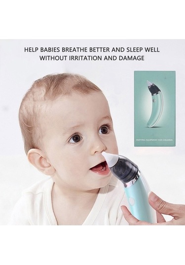 Ulzyvf Çocuk Aspiratörü Renkli, Pil, Mavi/yeşil, 360mah, 3.7v, 16x5.5x23cm