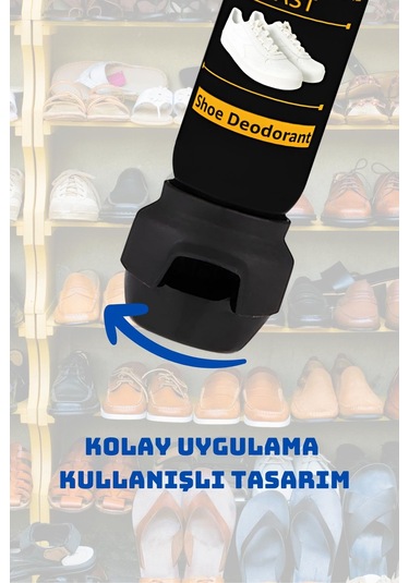 Ayakkabı Deodorantı Koku Giderici Önleyici Sprey Ayak Ve Ayakkabı Deodorantı 100ml Çok Renkli