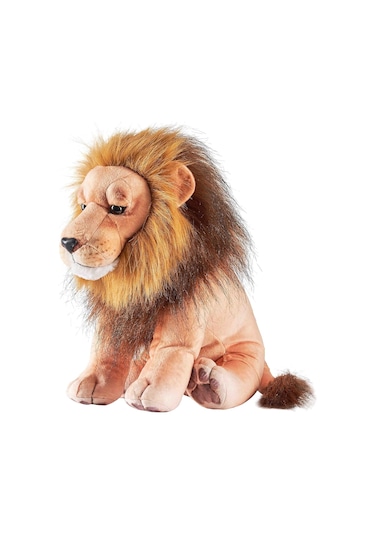 Gerçekçi Peluş Aslan 40 Cm Wıld27553 Sarı