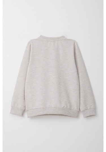 Breeze Kız Çocuk Eşofman Takım Simli Yazı Baskılı Sevimli Ayıcıklı 1.5-5 Yaş, Bej Melanj Bej Melanj Breeze Kız Çocuk Eşofman Takım Simli Yazı Baskılı Sevimli Ayıcıklı 1.5-5 Yaş, Bej Melanj Bej Melanj