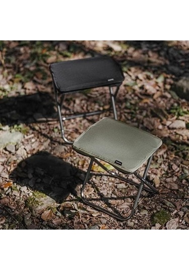 Novahub Naturehike Katlanır Tabure Açık Kamp Alüminyum Sandalye Siyah-gri, Taşınabilir Mavi