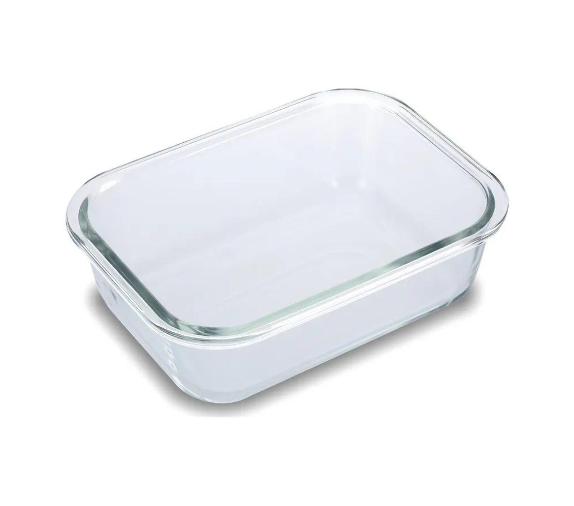 Regent İnox Kapaklı Cam Yemek Kabı 428897199 Beyaz