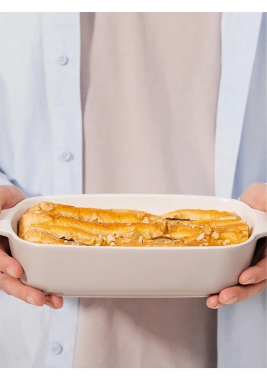 Pragma Fırın Kabı Bd27x16х5-bg, Seramik, 27 Cm 210000212 Bej