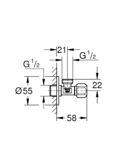 Grohe 1/2" 2202500M Ara Musluk