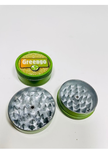 Greengo 2Parça Full Metal Tutun Parçalıyıcı Grinder