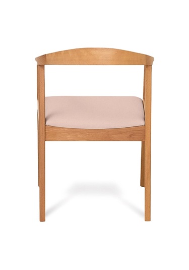 Helsinki Krem C Model Bohem Natural Ahşap Sandalye