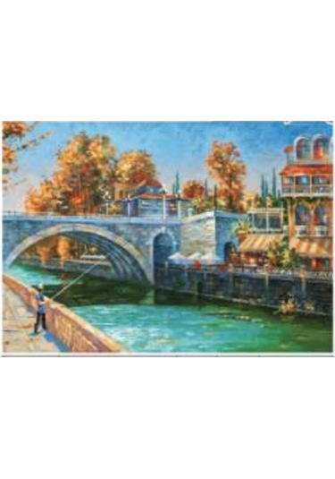 Keskin 70x100 2000 Parça Puzzle/yapboz Nehirdeki Balıkçı