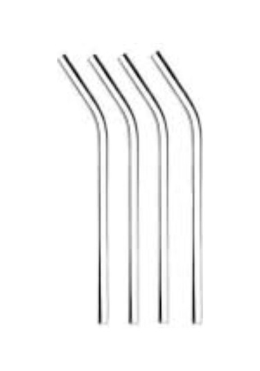 4 Adet Şeffaf Cam Pipet -eğimli Cam Pipet Şeffaf