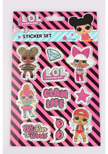 L.O.L. SURPRISE LİSANSLI STICKER SET