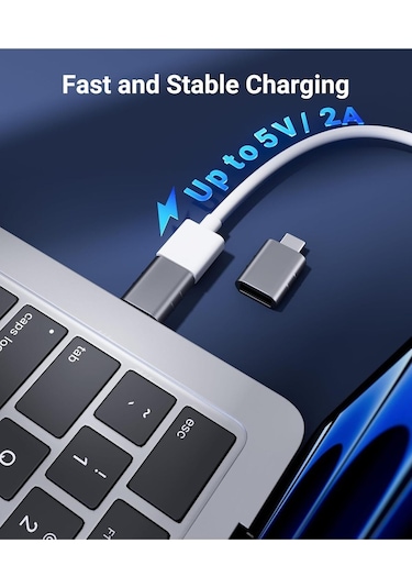 Usb-c To Usb 3.0 Adaptör 2 Li Set Kompakt Uzay Grisi Dönüştürücü Pratik Seti