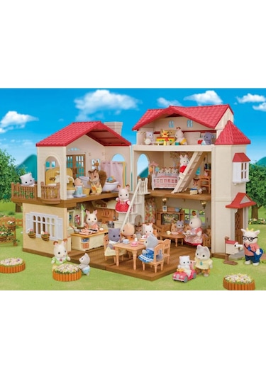 Sylvanian Families Işıklı Şehir Evi Gizli Oyun Odalı 5708