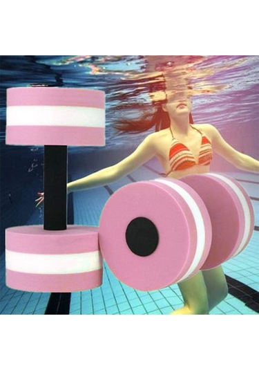 Ximistore9 Havuz Egzersizi İçin 2 Adet Köpük Dambıl - Su Altı Direncı Antremanı, Üst Vücut Ve Karın Geliştirme Aleti