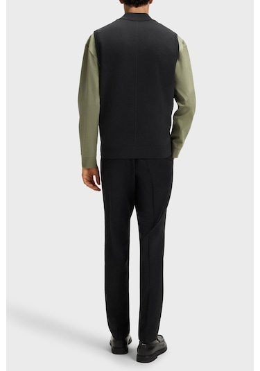 Boss Erkek Yelek 50543164 001 Siyah Siyah