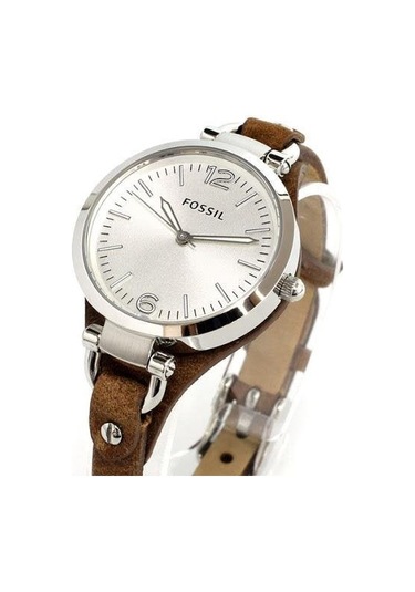 Fossil Es3060 Kahverenk Deri Saat Kordonu
