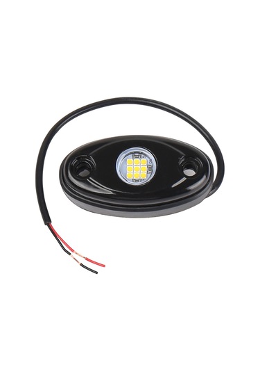 Shineyee 4'lü Araba Motor Süpürge Yacht Atv Led Feneri Ip67 Su Geçirmez Sarı Renkli Alüminyum Kasa 9w 10-14v Sarı