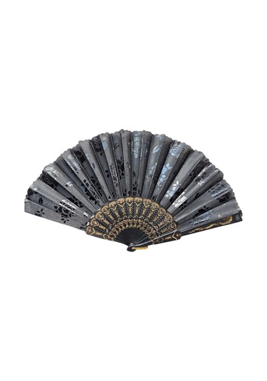 Plastik Kumaş Yelpaze 12 Li Ob-022