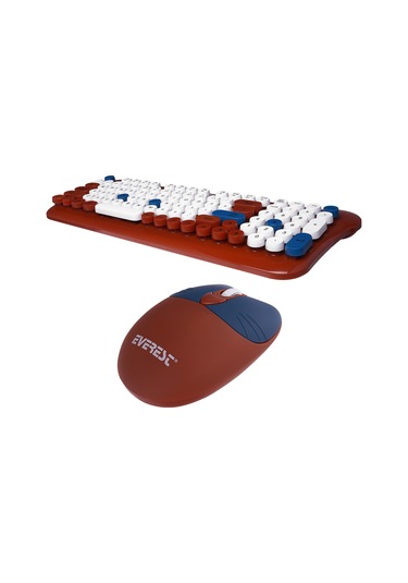 Everest KM-6244 2 in 1 2.4 GHZ Bluetooth Kablosuz Klavye Mouse Set