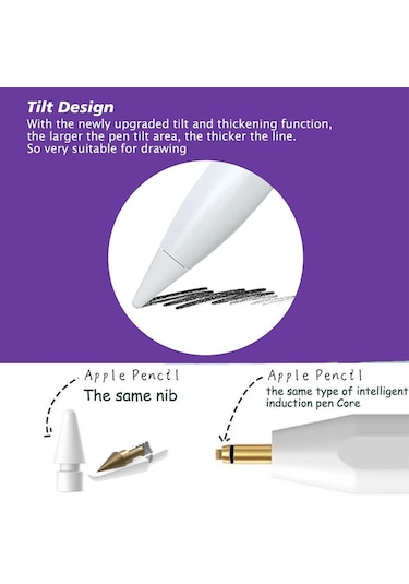 İnce Uçlu Evrensel Aktif Dokunmatik Kapasitif Stylus Kalem