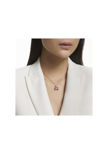 Swarovski Teddy:Pend Hrt Lros/Ros Kolye 5642976