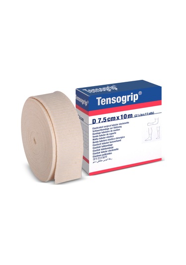 Tensogrip Tubular Bandaj Bsn Boru Bandaj Beyaz D 7.5 CM x 10 M