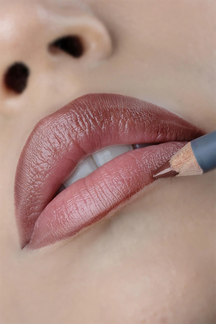 Alix Avien Uzun Süre Kalıcı Dağılma Yapmayan Nemlendirici Dudak Kalemi Lipliner Pencil 21 Chocolate