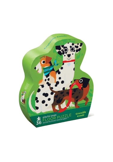 Crocodile Creek Puzzle 36 Parça Eğlenceli Yavru Köpekler