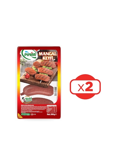 Pınar Mangal Keyfi Hindi Sucuk 2 x 300 G