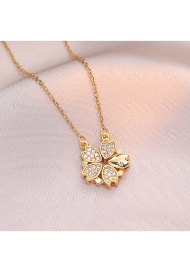 Bayan Kolye: Moda Estetiği Titanyum Çelik Kolye No.402 Çok REnkli