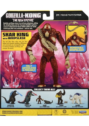 Godzilla x Kong Aksiyon Figürü GxK Aksiyon Figür 15CM-35200 SAkar King
