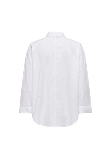 Only 15344769 Kadin Gomlek - Beyaz Beyaz